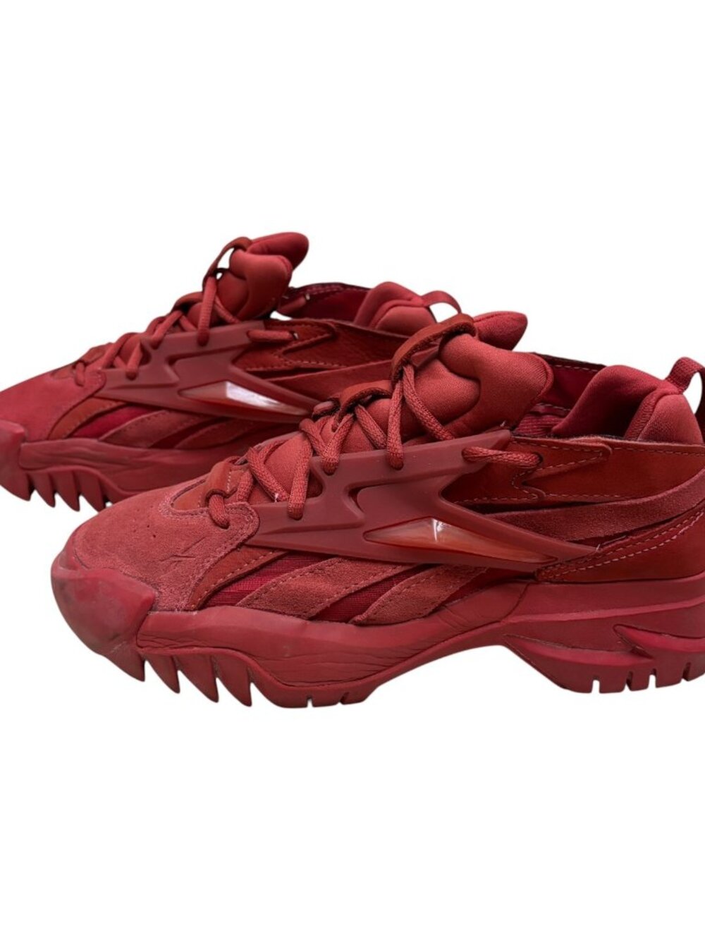 CARDI B x REEBOK Sneakers LEATHER SUEDE Streetwear Shoes Womens 8.5 US